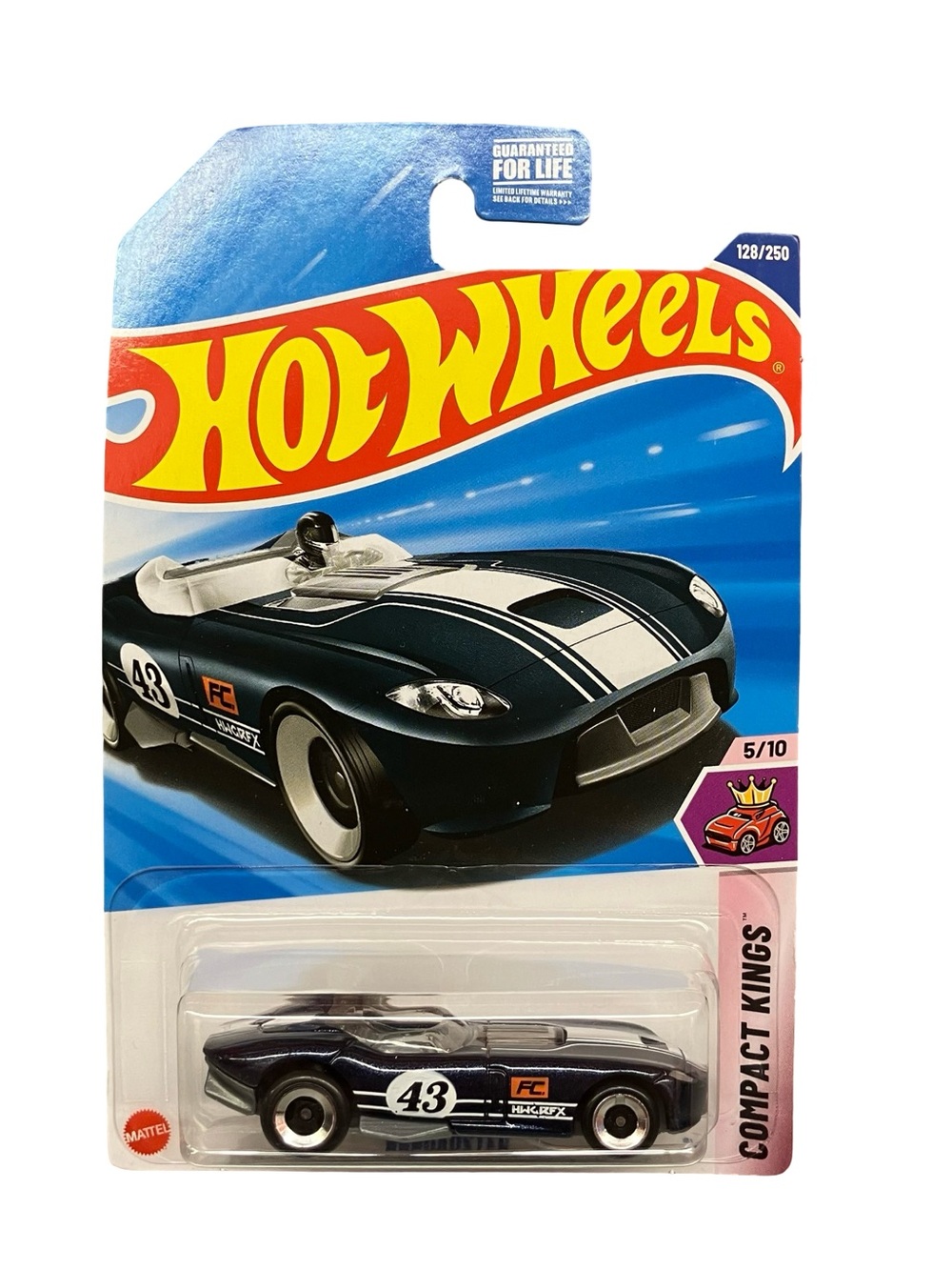 Hot Wheels - 2025 Compact Kings 5/10 RRRoadster 128/250 (BBJBB97) Black